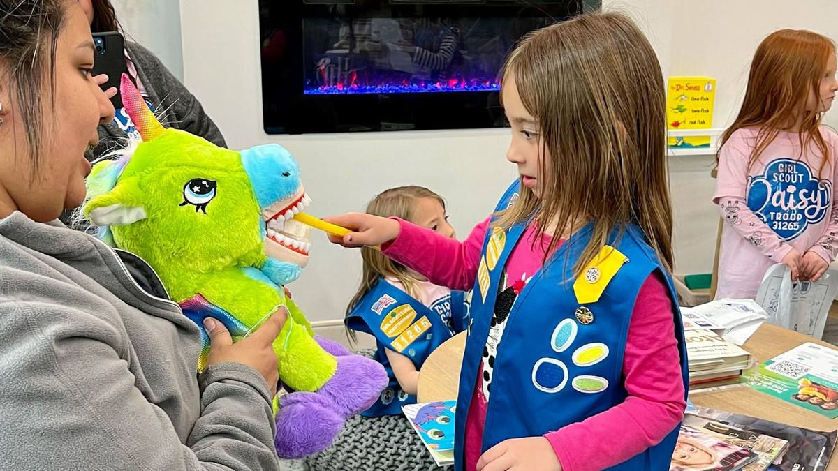 A Kids Club event at Refined Orthodontics