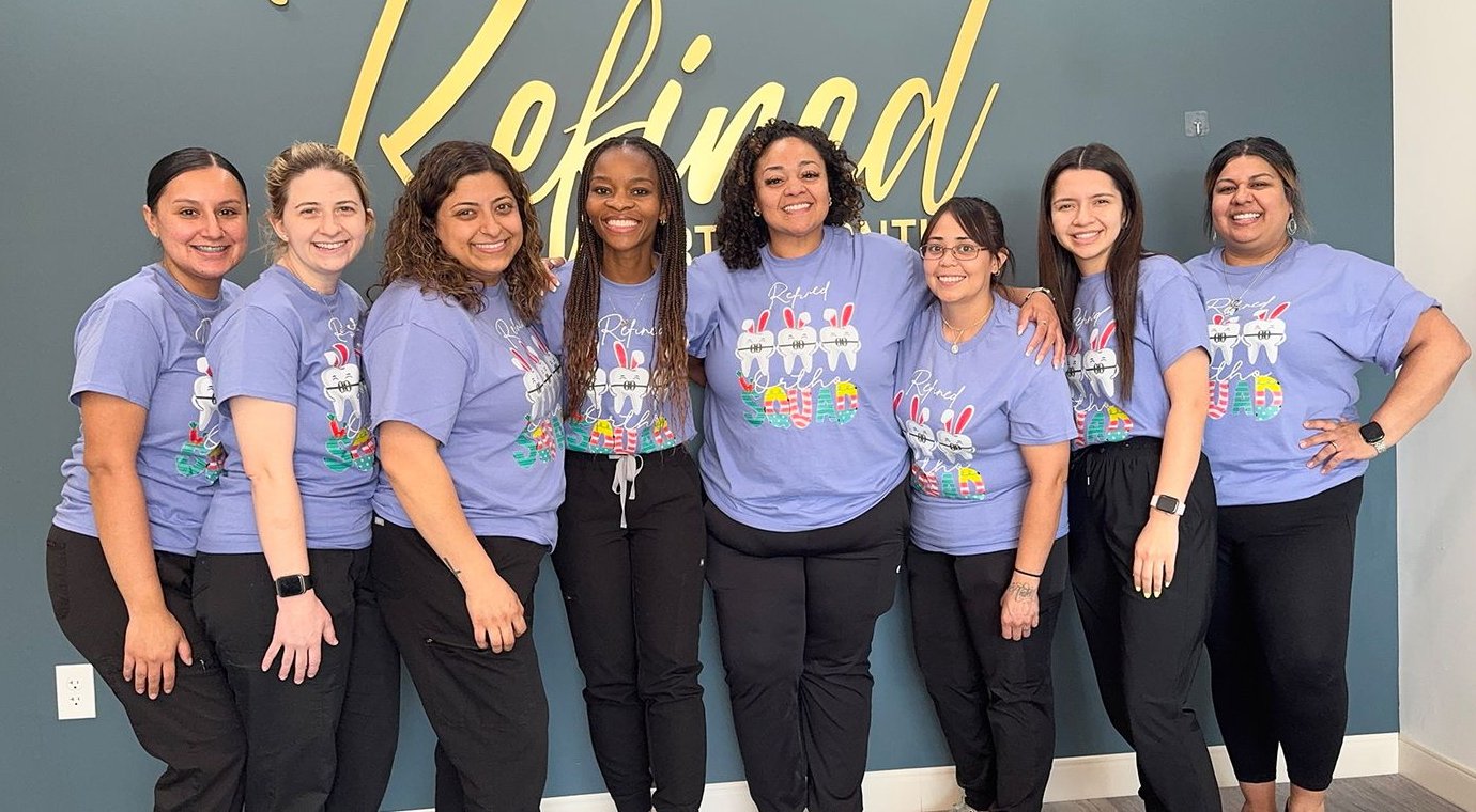The Refined Orthodontics team at the Midland office