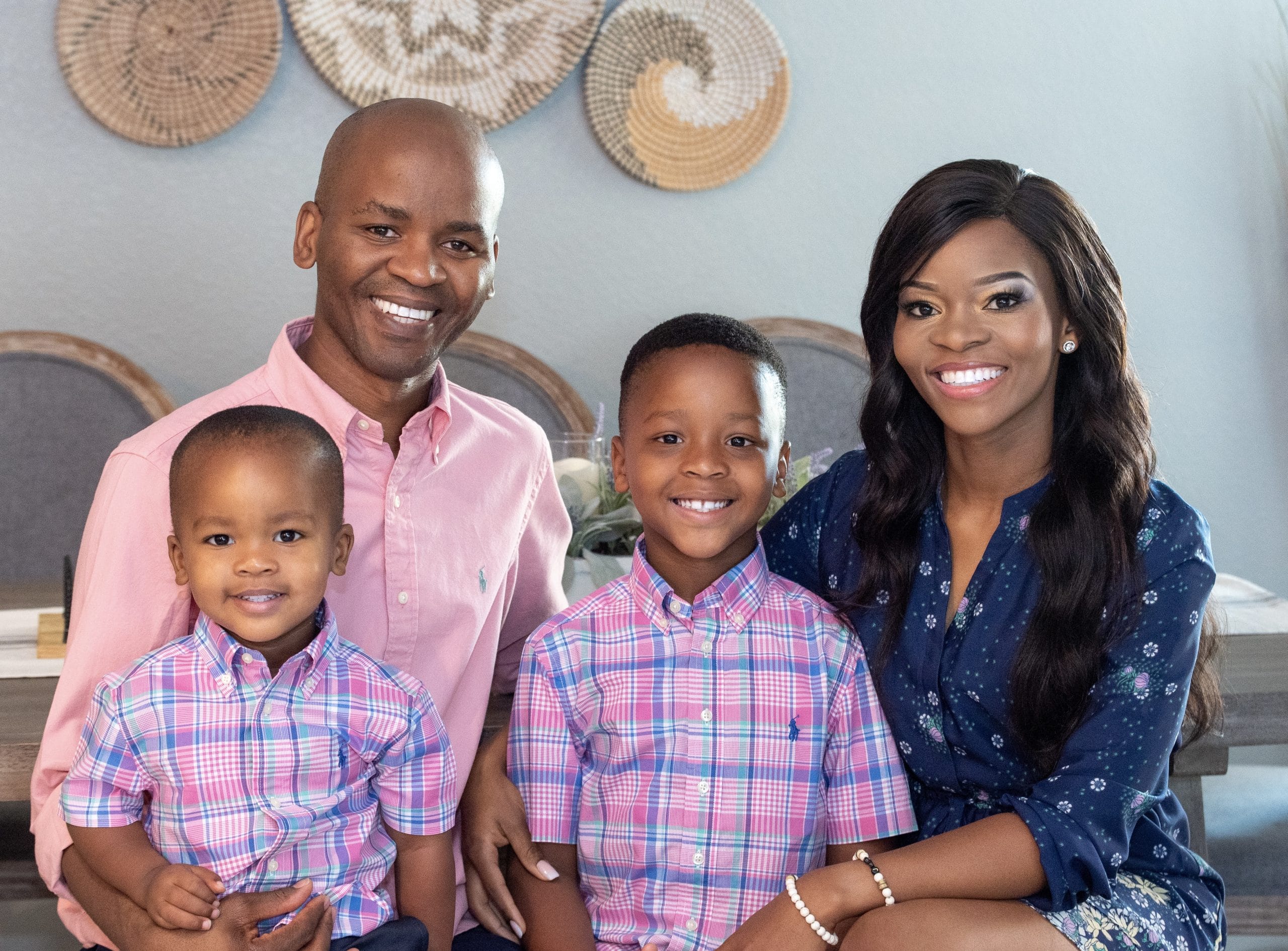 Dr. Bonolo & Family at Refined Orthodontics in Midland, TX